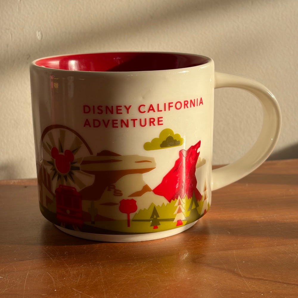 Starbucks‎ You Are Here Disney California Adventure Mug 14oz Disney Parks Cup